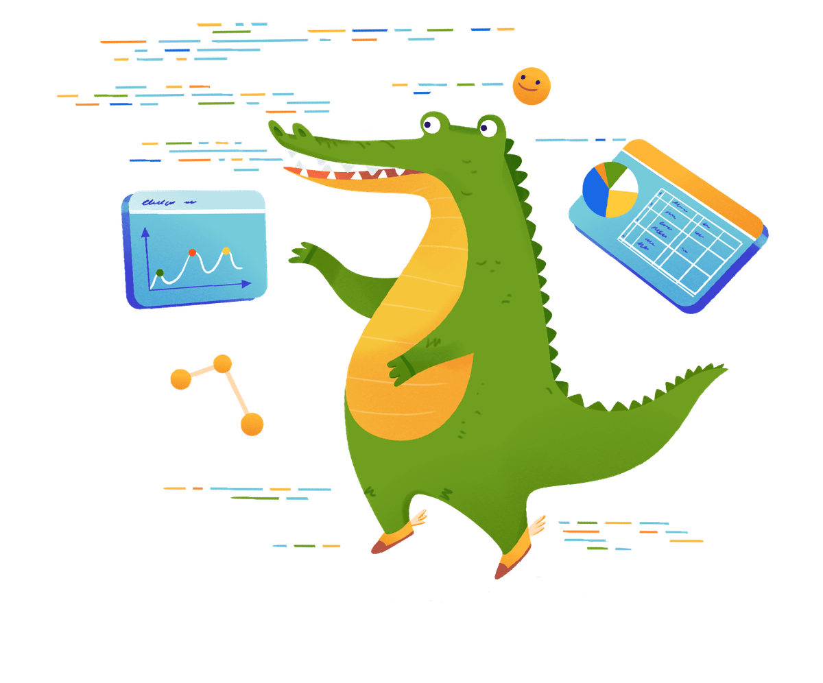 Charts and graphs showing engineering performance metrics and improvements