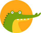 Crocoder Crocodile Logo