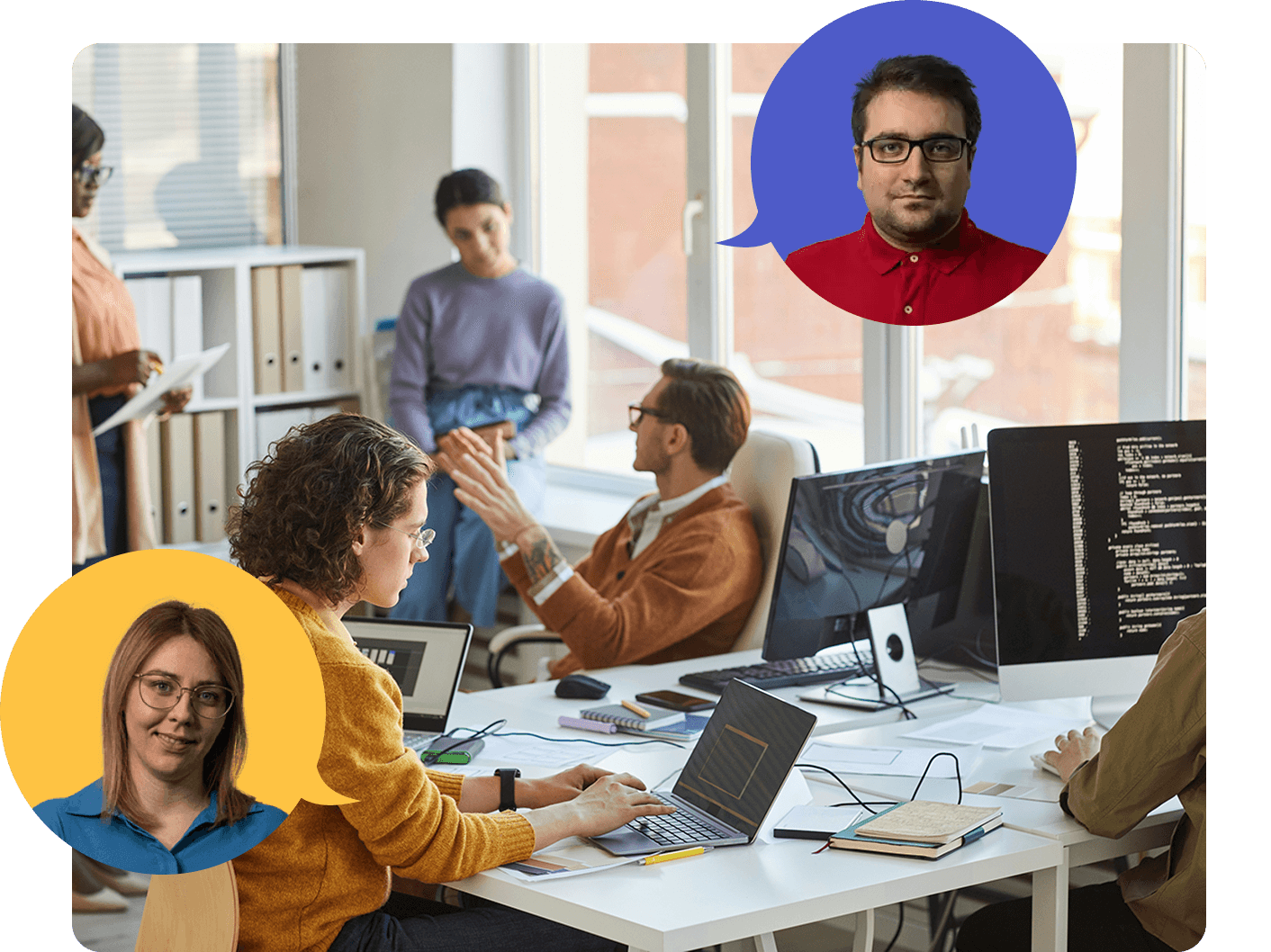 CTO consulting with CroCoder team for strategic technology solutions